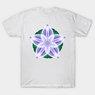 Frozen Floating Flower T-Shirt